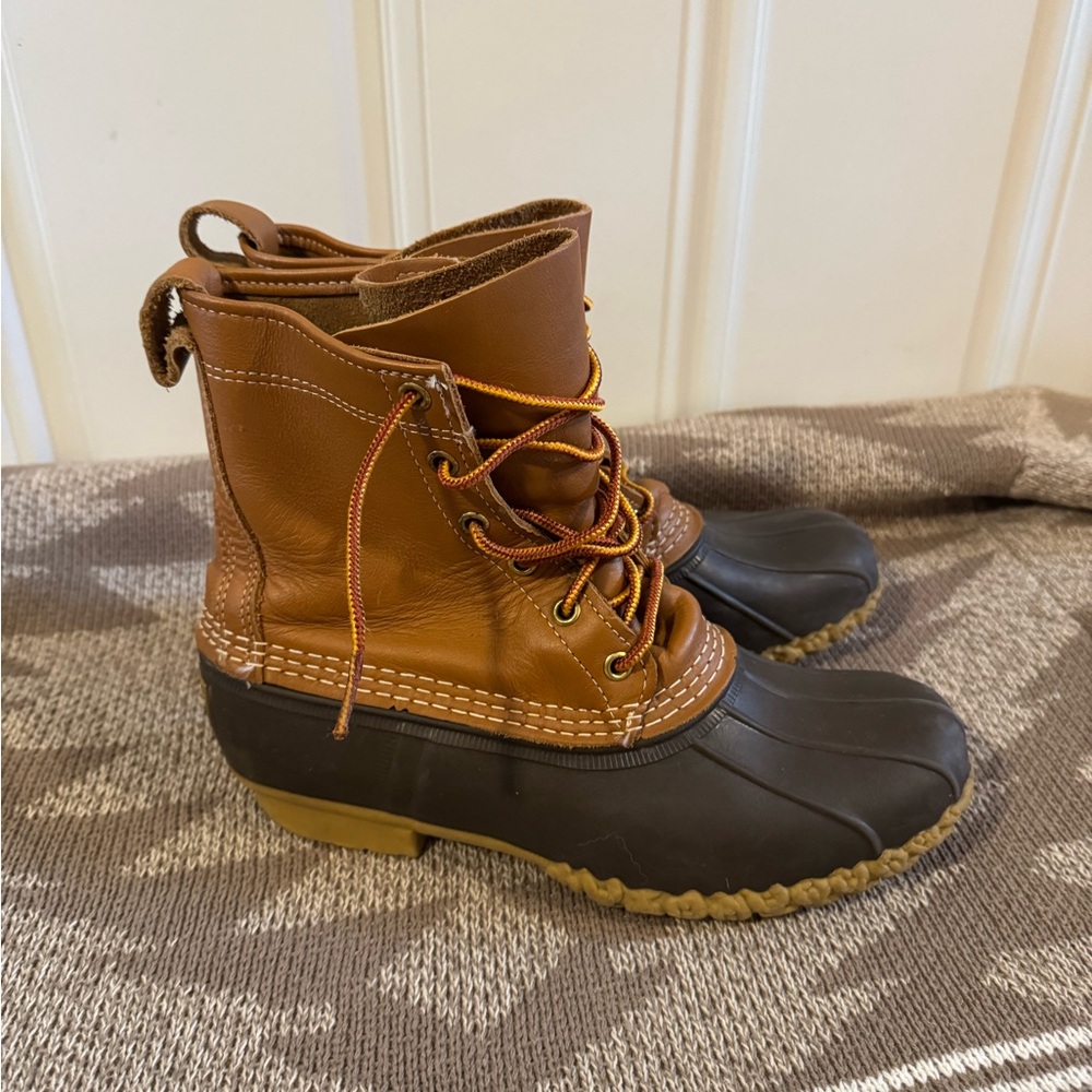 LL Bean Brown Bean Boots